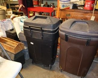 Trash Cans - Tool Boxes