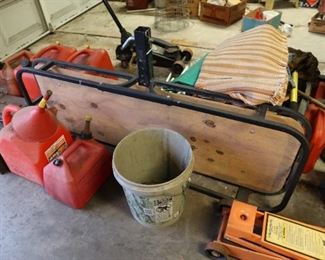 Gas Cans - Hitch Storage Rack