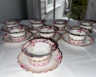 Porcelain fruit/dessert/amuse bouche bowls and plates 