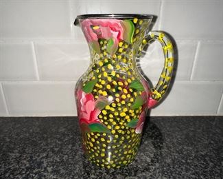 MacKenzie-Childs pitcher 