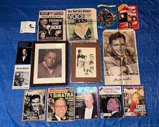 Misc Frank Sinatra memorabilia