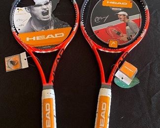 Unstrung Head Tennis Rackets
