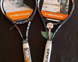 Unstrung Head Tennis Rackets