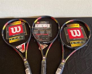 Unstrung  Wilson Tennis Rackets