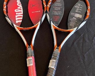 Unstrung  Wilson Tennis Rackets