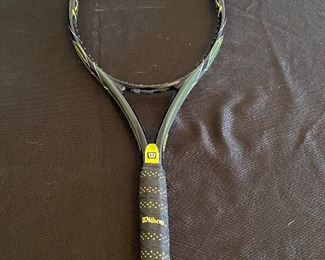 Strung  Wilson Tennis Racket