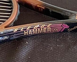 Strung  Wilson Tennis Racket