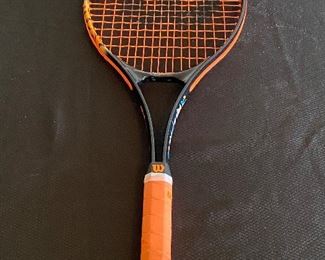 Strung  Wilson Tennis Racket