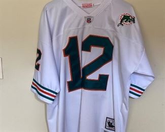 Mitchell & Ness  Bob Griese  Miami Dolphins  #12 Throwback Jersey