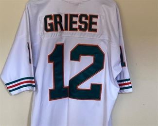 Mitchell & Ness  Bob Griese  Miami Dolphins  #12 Throwback Jersey