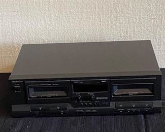 Techniques Stereo Double Cassette Deck 