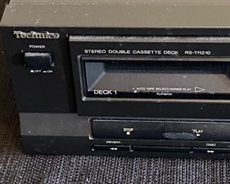 Techniques Stereo Double Cassette Deck 