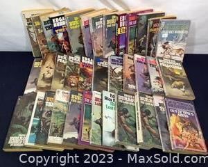 wvintage edgar rice burroughs paperbacks521 t