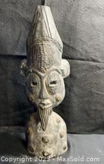 wwooden tribal mask sculpture5071 t