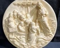 wcristo cammina sulle acque plaque5181 t