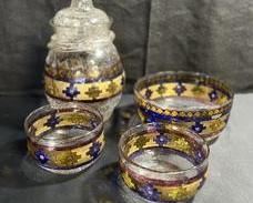 wvintage handcrafted glassware5251 t