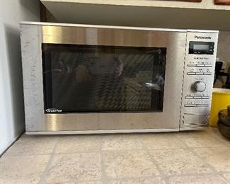 Panasonic stainless countertop microwave