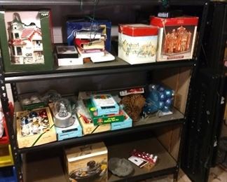 Christmas items boxed