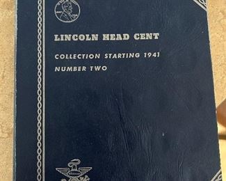 Lincoln head cent collection book 2