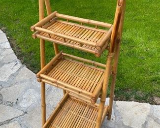 Tiki Rattan Shelving