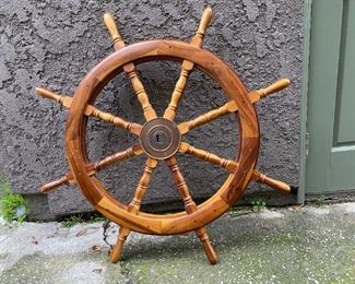 35" Diameter Captain's Ship Wheel/Helm