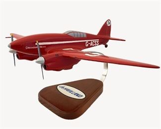 deHavilland DH.88 Comet wood construction model