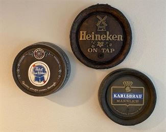 Beer Barrel Ad Display Breweriana