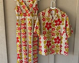 His/Her Matching Aloha outfits