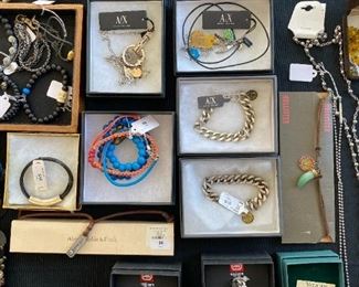 Name brand accessories and jewelry: Armani Exchange, Aldo, Hollister, Abecrombie + Fitch, Mossimo, etc.