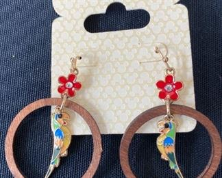 Disney Parrot earrings 