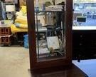 wwood hall tree with mirror and 2 drawers711 t