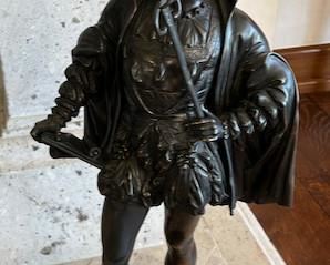 Cast Metal Soldier Statue