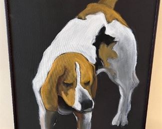 Oil "Beagle"