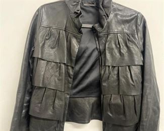 Diane Von Furstenberg Leather Jacket