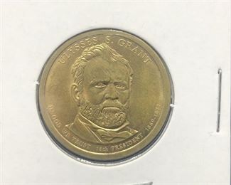 Gold 1 Dollar Coin