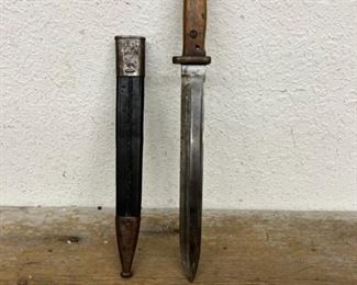 WWII Dagger with scabbard