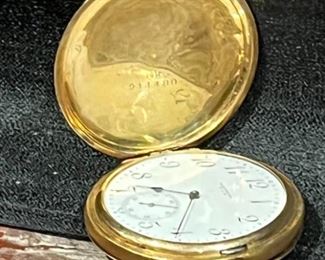 14K Gold pocket watch