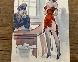 WWII risque post card