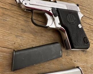 Beretta Stainless Steel handgun