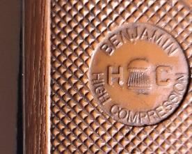 BENJAMIN FRANKLIN MODEL 132 .22 CAL AIR PISTOL  Racine Wisconsin