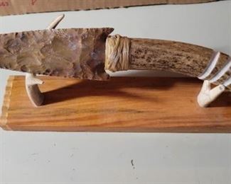 Arrowhead with Carved Handle