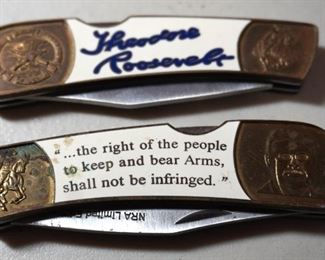 NRA Limited Edition Theodore Roosevelt Knives (2)