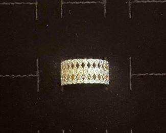 14K Diamond Ring