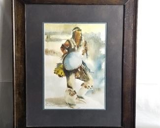 Original watercolor ~ unknown artist