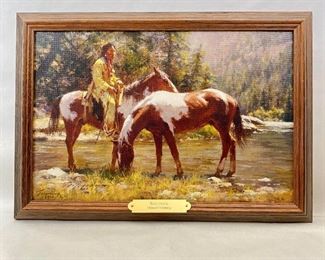 Howard Terpning.  LE signed by artist