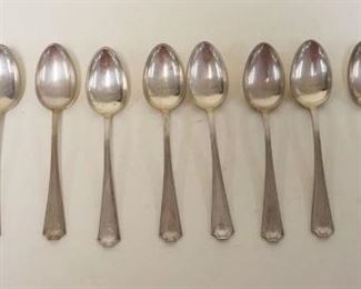1130	STERLING SPOONS BIGELOW KENNARD, 13.2 OZT
