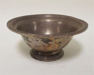 1209	STERLING SILVER BOWL INTERNATIONAL STERLING, SLIGHT BEND ON TOP RIM, 3.9 OZT
