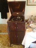 Victor Victrola floor model, works GREAT !