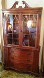 China curio cabinet.