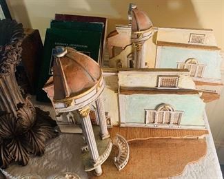 original  diorama  by  Fred  Daspit--noted  Louisiana  artist. The diorama is inscribed with G for Girouard and D for Daspit. Mr Daspit was the Godfather of Mr Girouard’s oldest son. 